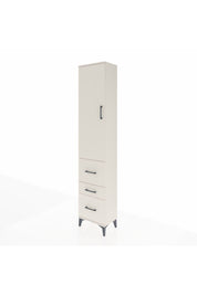Arges Dolap 3 Raflı 3 Çekmeceli Tek Kapaklı 44x30x221 Aytaşı-Aytaşı