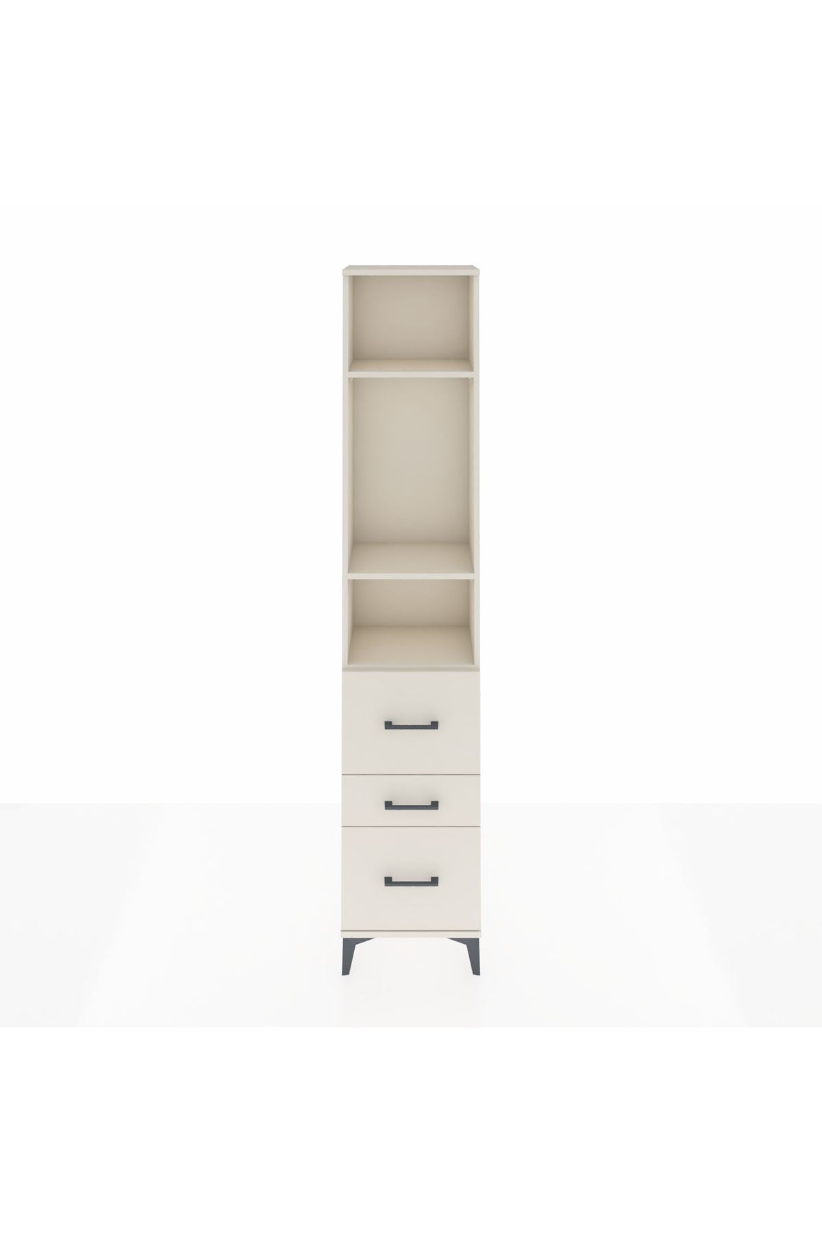 Arges Dolap 3 Raflı 3 Çekmeceli 44x30x221 Aytaşı-Aytaşı