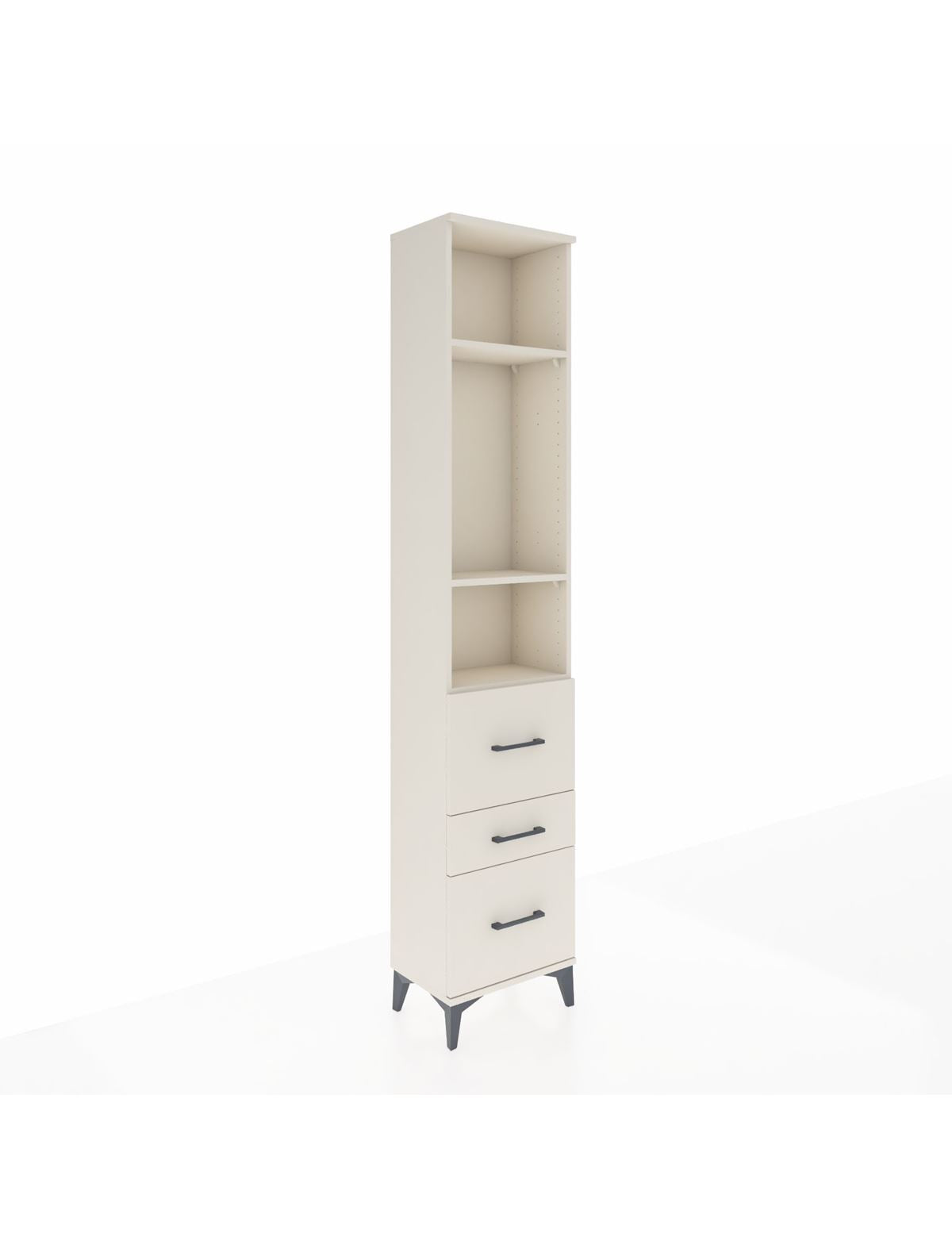 Arges Dolap 3 Raflı 3 Çekmeceli 44x30x221 Aytaşı-Aytaşı