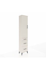Arges Dolap 3 Raflı 3 Çekmeceli Tek Kapaklı 44x30x221 Aytaşı-Aytaşı