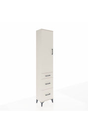 Arges Dolap 3 Raflı 3 Çekmeceli Tek Kapaklı 44x30x221 - S28M071V1A