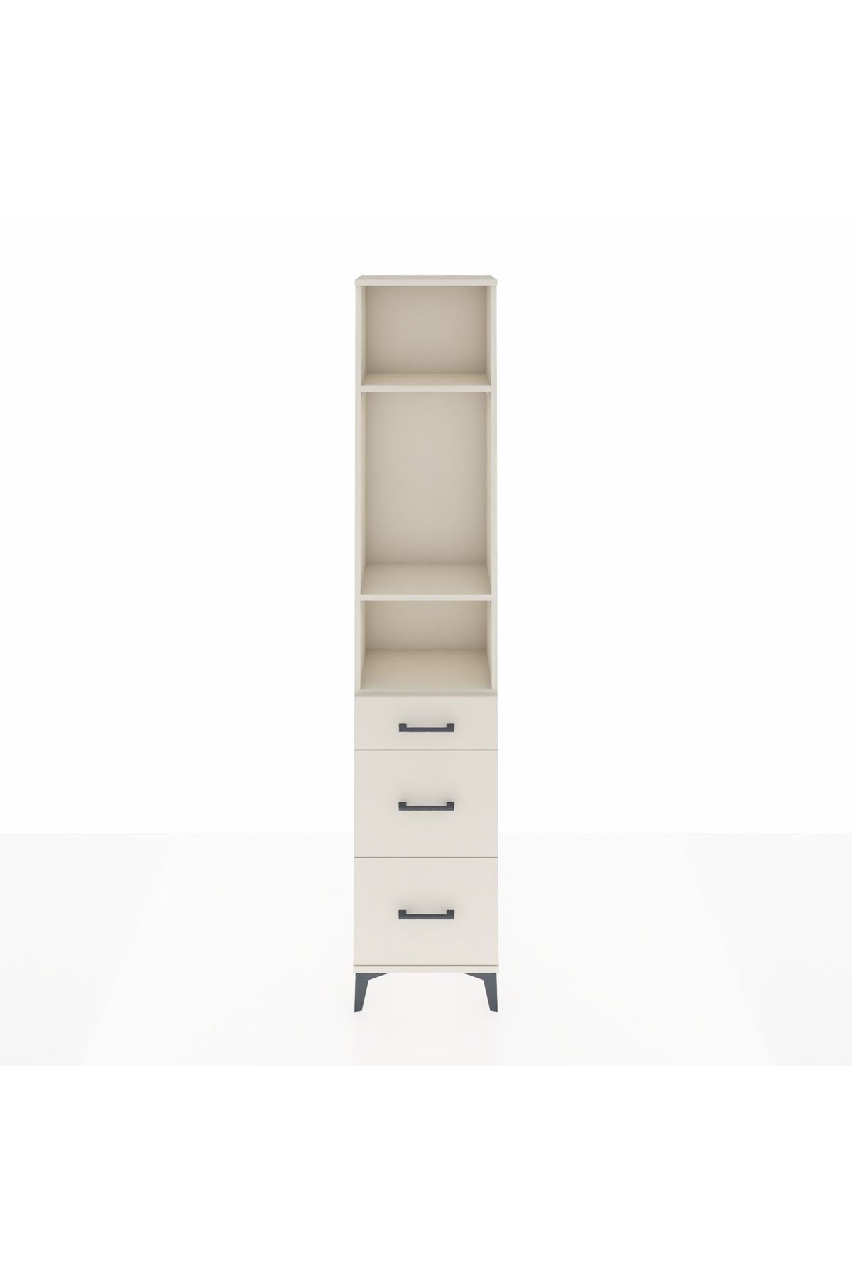 Arges Dolap 3 Raflı 3 Çekmeceli 44x30x221 Aytaşı-Aytaşı