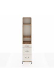 Arges Dolap 3 Raflı 3 Çekmeceli 44x30x221 Çam-Aytaşı