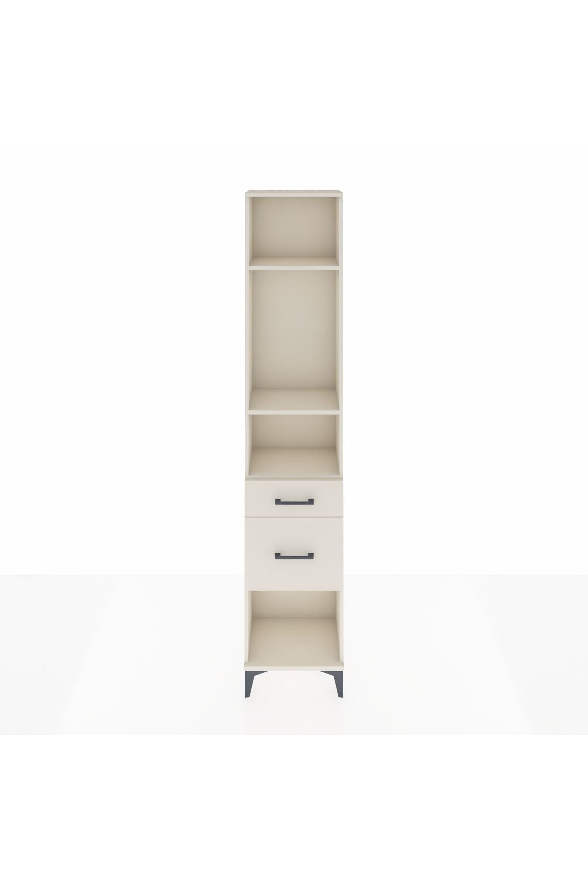 Arges Dolap 3 Raflı 2 Çekmeceli 44x30x221 Aytaşı-Aytaşı