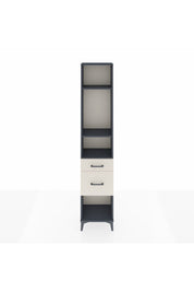 Arges Dolap 3 Raflı 2 Çekmeceli 44x30x221 Antrasit-Aytaşı