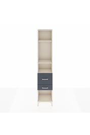 Arges Dolap 3 Raflı 2 Çekmeceli 44x30x221 Aytaşı-Antrasit