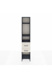 Arges Dolap 3 Raflı 2 Çekmeceli 44x30x221 Antrasit-Aytaşı