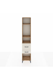 Arges Dolap 3 Raflı 2 Çekmeceli 44x30x221 Çam-Aytaşı