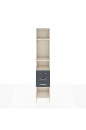 Arges Dolap 3 Raflı 3 Çekmeceli 44x30x221 Aytaşı-Antrasit