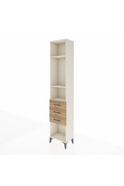 Arges Dolap 3 Raflı 3 Çekmeceli 44x30x221 Aytaşı-Çam