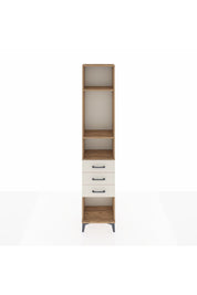 Arges Dolap 3 Raflı 3 Çekmeceli 44x30x221 Çam-Aytaşı