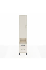 Arges Dolap 3 Raflı 2 Çekmeceli Tek Askılı 44x30x221 Aytaşı-Aytaşı