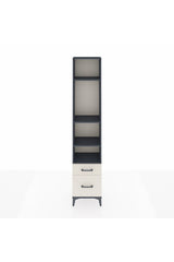 Arges Dolap 4 Raflı 2 Çekmeceli 44x30x221
