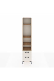 Arges Dolap 4 Raflı 2 Çekmeceli 44x30x221 Çam-Aytaşı