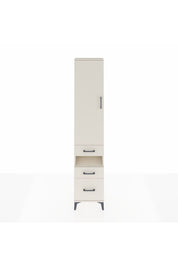 Arges Dolap 3 Raflı 3 Çekmeceli Tek Askılı 44x30x221 Aytaşı-Aytaşı