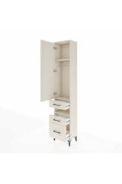 Arges Dolap 3 Raflı 3 Çekmeceli Tek Askılı 44x30x221 Aytaşı-Aytaşı