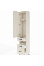 Arges Dolap 3 Raflı 3 Çekmeceli Tek Askılı 44x30x221 Aytaşı-Aytaşı