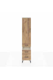 Arges Dolap 3 Raflı 3 Çekmeceli Tek Askılı 44x30x221 Aytaşı-Çam