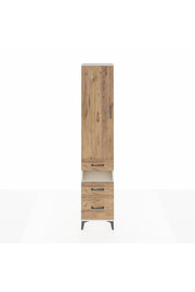 Arges Dolap 4 Raflı 3 Çekmeceli Tek Kapaklı 44x30x221 Aytaşı-Çam