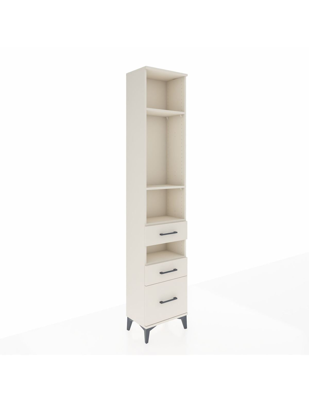 Arges Dolap 4 Raflı 3 Çekmeceli 44x30x221 Aytaşı-Aytaşı