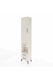 Arges Dolap 4 Raflı 3 Çekmeceli Tek Kapaklı 44x30x221 Aytaşı-Aytaşı