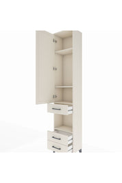 Arges Dolap 4 Raflı 3 Çekmeceli Tek Kapaklı 44x30x221 Aytaşı-Aytaşı