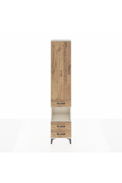 Arges Dolap 4 Raflı 3 Çekmeceli Tek Kapaklı 44x30x221 Aytaşı-Çam