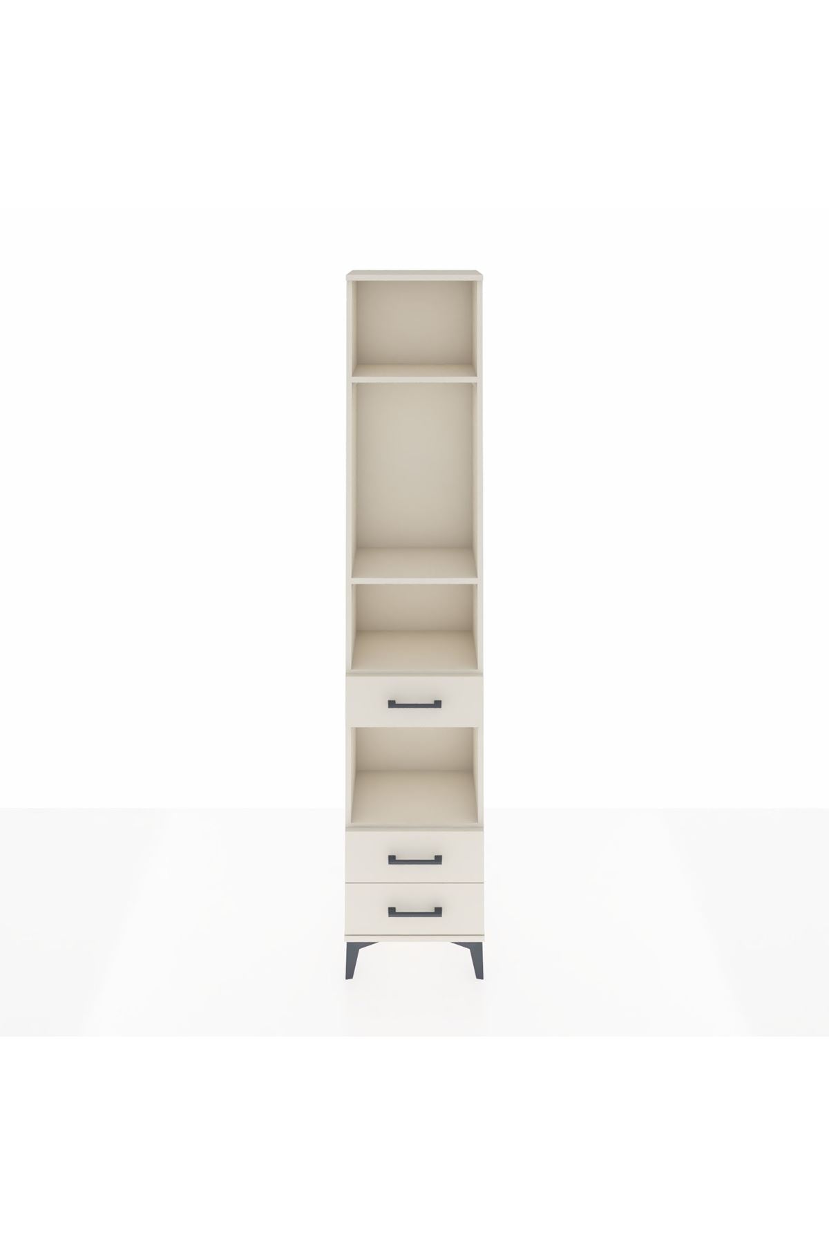 Arges Dolap 4 Raflı 3 Çekmeceli 44x30x221 Aytaşı-Aytaşı