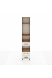Arges Dolap 4 Raflı 3 Çekmeceli 44x30x221 Çam-Aytaşı