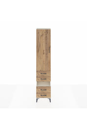 Arges Dolap 3 Raflı 4 Çekmeceli Tek Askılı 44x30x221 Aytaşı-Çam