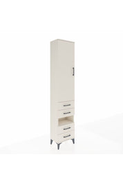 Arges Dolap 4 Raflı 4 Çekmeceli Tek Kapaklı 44x30x221 Aytaşı-Aytaşı