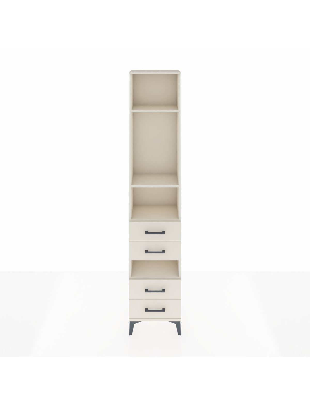 Arges Dolap 4 Raflı 4 Çekmeceli 44x30x221 Aytaşı-Aytaşı