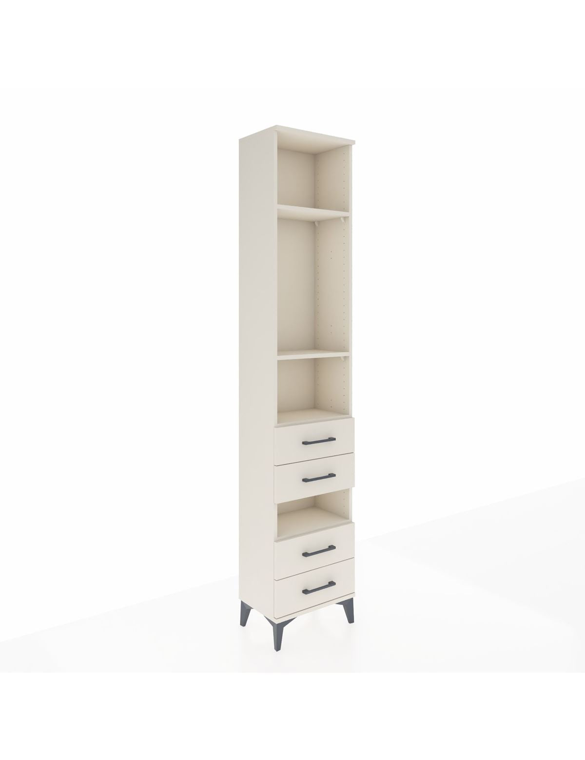 Arges Dolap 4 Raflı 4 Çekmeceli 44x30x221 Aytaşı-Aytaşı