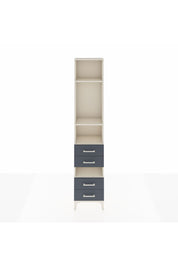 Arges Dolap 4 Raflı 4 Çekmeceli 44x30x221 Aytaşı-Antrasit