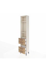 Arges Dolap 4 Raflı 4 Çekmeceli 44x30x221 Aytaşı-Çam