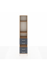 Arges Dolap 4 Raflı 4 Çekmeceli 44x30x221