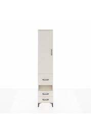 Arges Dolap 3 Raflı 3 Çekmeceli Tek Askılı 44x30x221 Aytaşı-Aytaşı