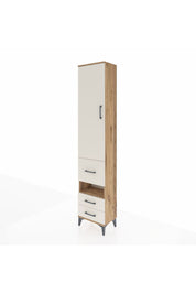 Arges Dolap 3 Raflı 3 Çekmeceli Tek Askılı 44x30x221 Çam-Aytaşı