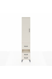 Arges Dolap 4 Raflı 3 Çekmeceli Tek Kapaklı 44x30x221 Aytaşı-Aytaşı