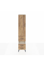 Arges Dolap 4 Raflı 3 Çekmeceli Tek Kapaklı 44x30x221 Aytaşı-Çam