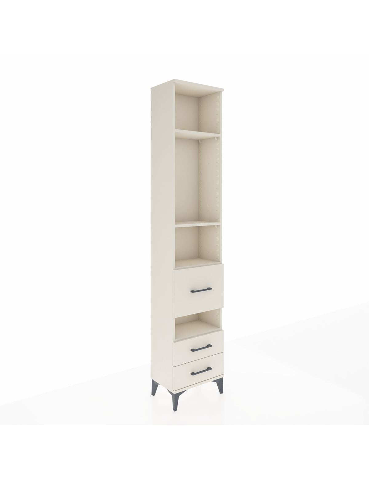 Arges Dolap 4 Raflı 3 Çekmeceli 44x30x221 Aytaşı-Aytaşı