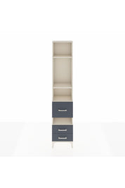 Arges Dolap 4 Raflı 3 Çekmeceli 44x30x221 Aytaşı-Antrasit