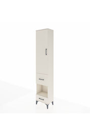 Arges Dolap 3 Raflı 2 Çekmeceli Tek Askılı 44x30x221 Aytaşı-Aytaşı