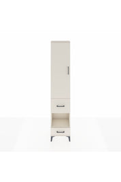 Arges Dolap 4 Raflı 2 Çekmeceli Tek Kapaklı 44x30x221 Aytaşı-Aytaşı