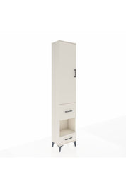 Arges Dolap 4 Raflı 2 Çekmeceli Tek Kapaklı 44x30x221 Aytaşı-Aytaşı