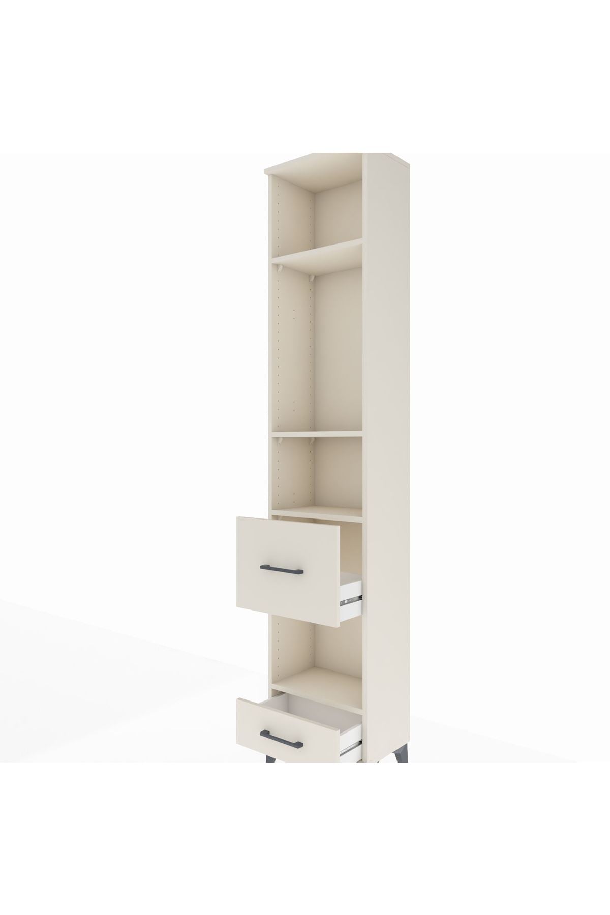 Arges Dolap 4 Raflı 2 Çekmeceli 44x30x221 Aytaşı-Aytaşı