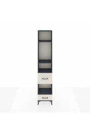 Arges Dolap 4 Raflı 2 Çekmeceli 44x30x221 Antrasit-Aytaşı