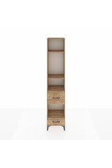 Arges Dolap 4 Raflı 2 Çekmeceli 44x30x221