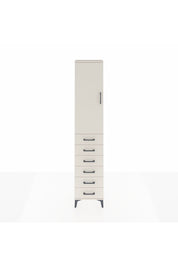 Arges Dolap 2 Raflı 6 Çekmeceli Tek Askılı 44x30x221 Aytaşı-Aytaşı