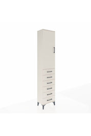 Arges Dolap 3 Raflı 6 Çekmeceli Tek Kapaklı 44x30x221 Aytaşı-Aytaşı